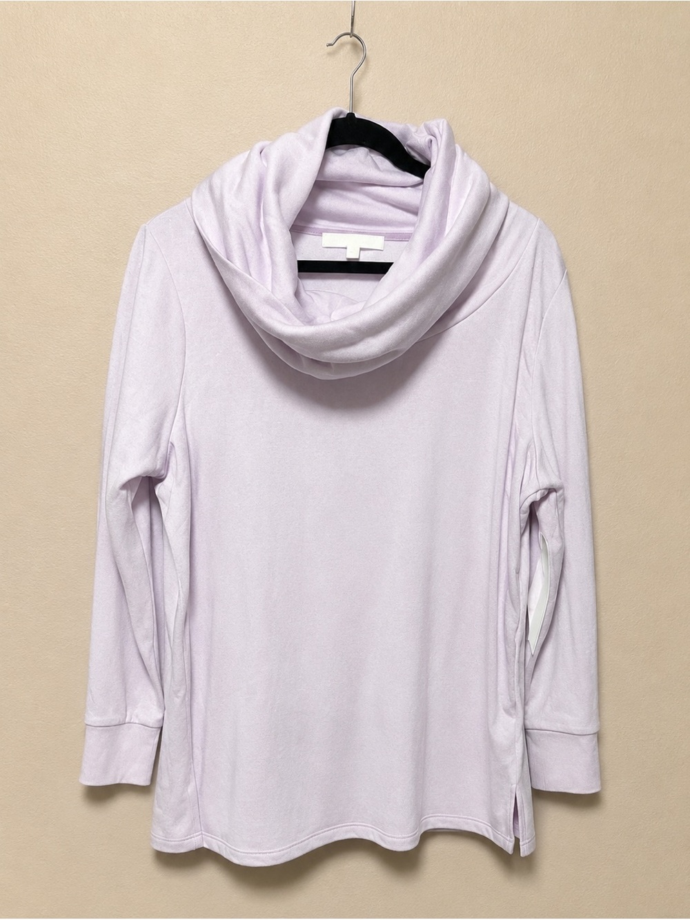 Adyson Parker Pale Lavender Cowl Neck Sweater
